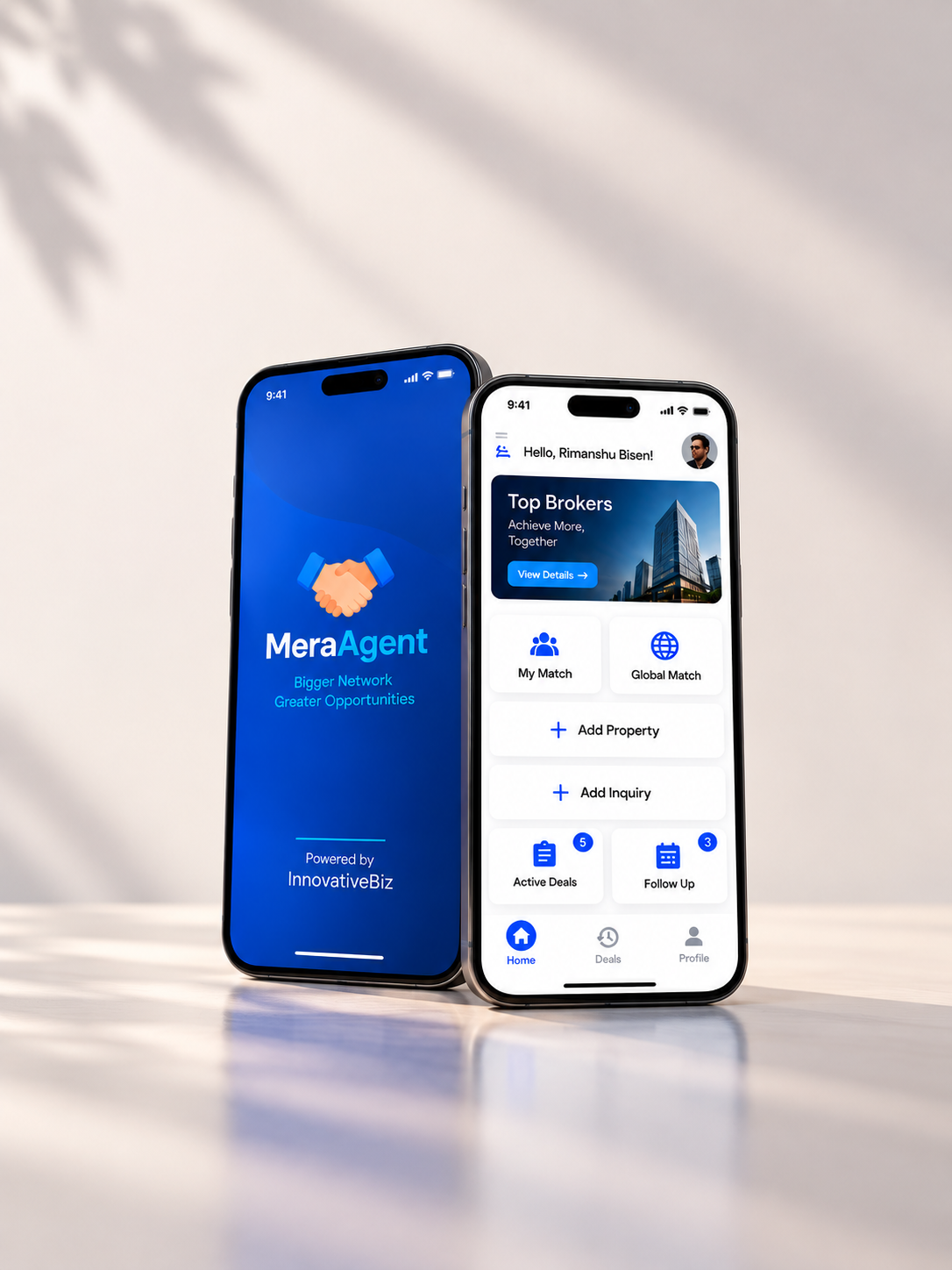 MeraAgent real estate app